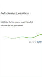 Mobile Screenshot of diedruckerei-php.websale.biz